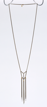 tassel curb chain native brass necklace #3