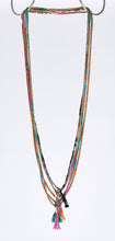 spiritual colors S brass necklace 