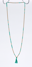 spiritual colors M brass necklace