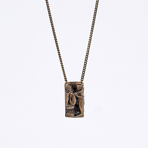 treasure kama sutra brass necklace #2