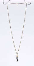 nature coral brass necklace #2