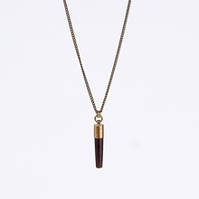 nature urchin M brass necklace #2