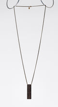 shield ostrich brown brass necklace #2