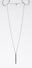 tassel ball chain S brass necklace #3