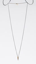 treasure crystal brass necklace #2
