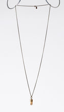 nature bamboo brass necklace #3
