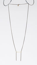 nature bone brass necklace #5