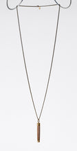 nature urchin L brass necklace #1