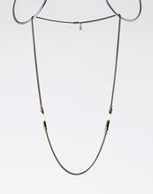 nature porcupine dual brass necklace #2