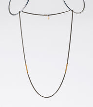 edgy beam dual brass necklace #2 by ronijewelry
