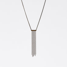 waterfall ball chain S brass necklace #2 