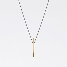 treasure spike brass necklace #2