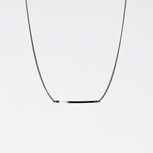 nature porcupine horizontal brass necklace #2