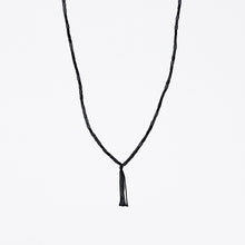 spiritual glass brass necklace #1